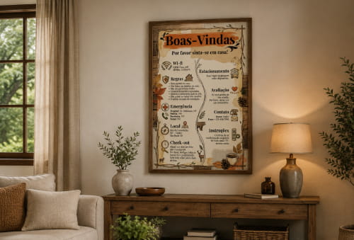 Cartaz de Boas-Vindas